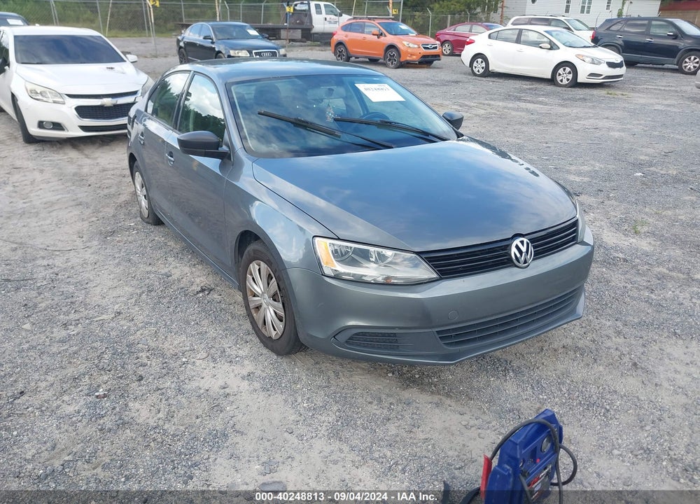 2012 VOLKSWAGEN JETTA 2.0L S VIN: 3VW2K7AJ8CM418517