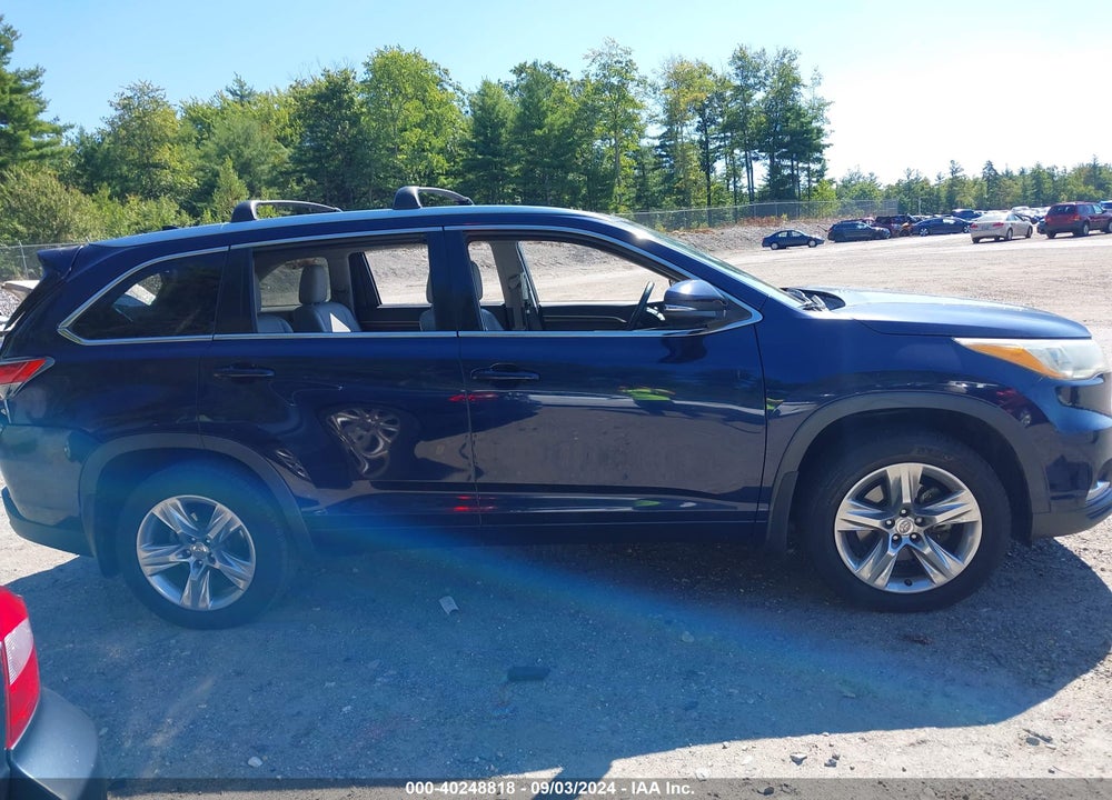 2015 TOYOTA HIGHLANDER VIN: 5TDDKRFH5FS178425