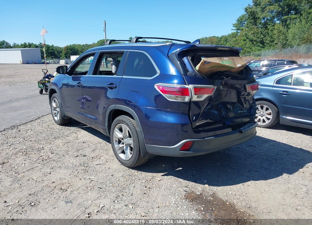 2015 TOYOTA HIGHLANDER VIN: 5TDDKRFH5FS178425