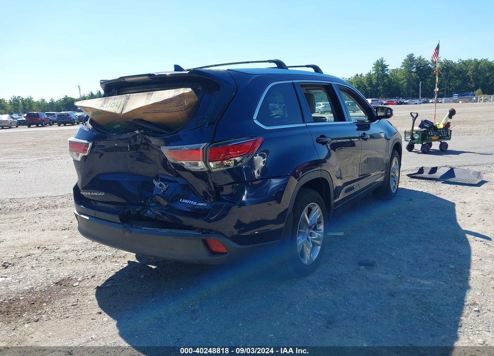 2015 TOYOTA HIGHLANDER VIN: 5TDDKRFH5FS178425