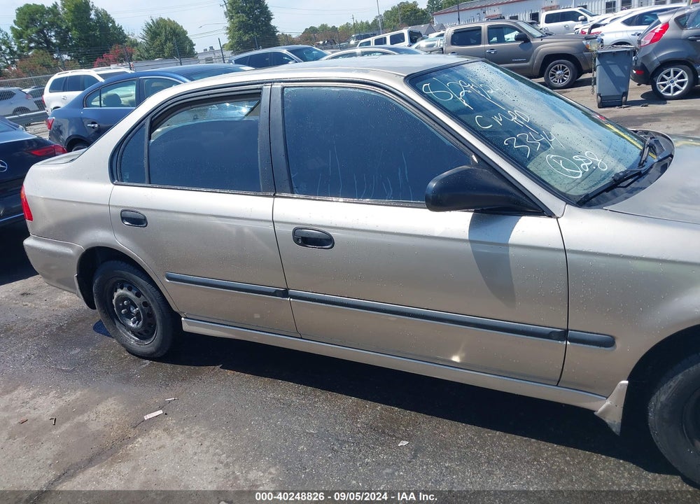 2000 HONDA CIVIC DX VIN: 1HGEJ6524YL053344