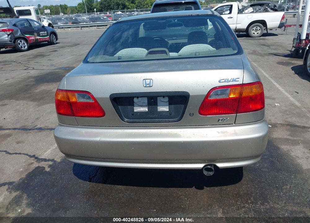 2000 HONDA CIVIC DX VIN: 1HGEJ6524YL053344