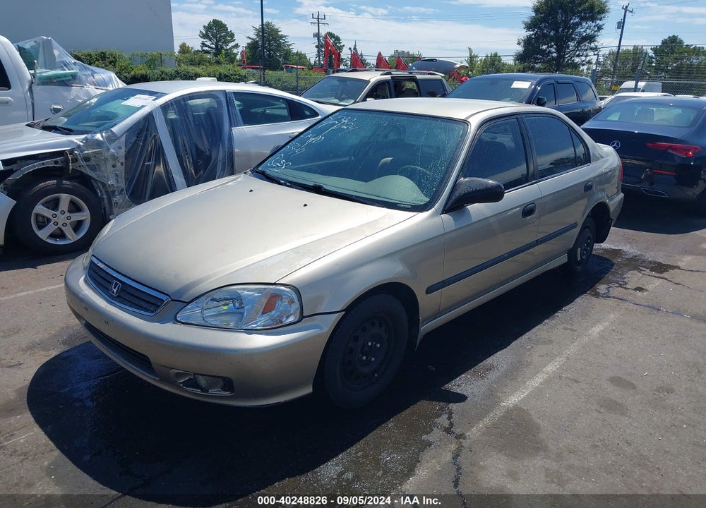 2000 HONDA CIVIC DX VIN: 1HGEJ6524YL053344