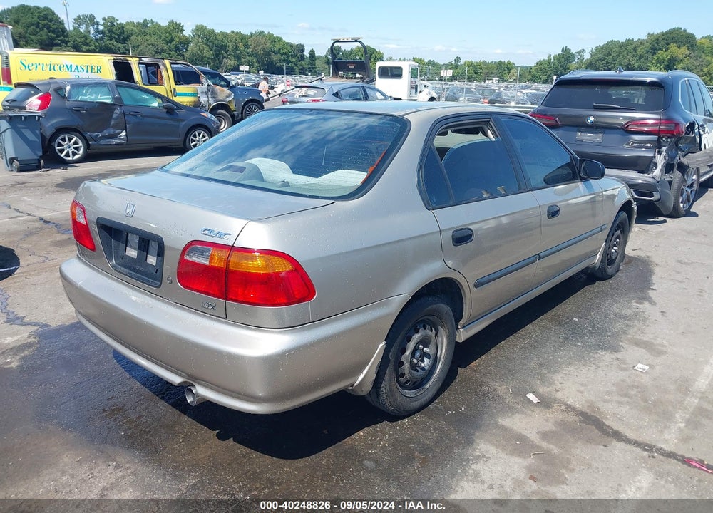 2000 HONDA CIVIC DX VIN: 1HGEJ6524YL053344