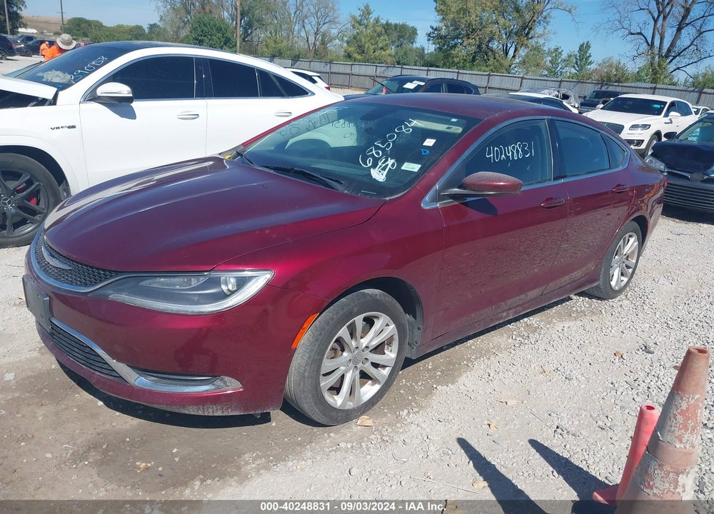 2015 CHRYSLER 200 LIMITED VIN: 1C3CCCAG0FN685084