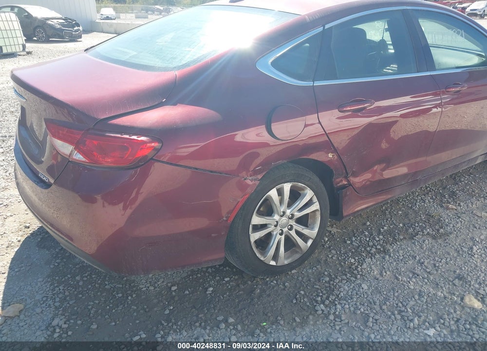 2015 CHRYSLER 200 LIMITED VIN: 1C3CCCAG0FN685084