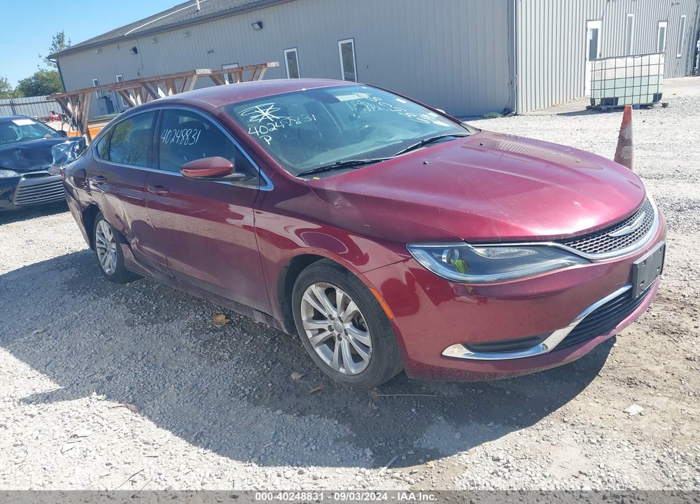 2015 CHRYSLER 200 LIMITED VIN: 1C3CCCAG0FN685084