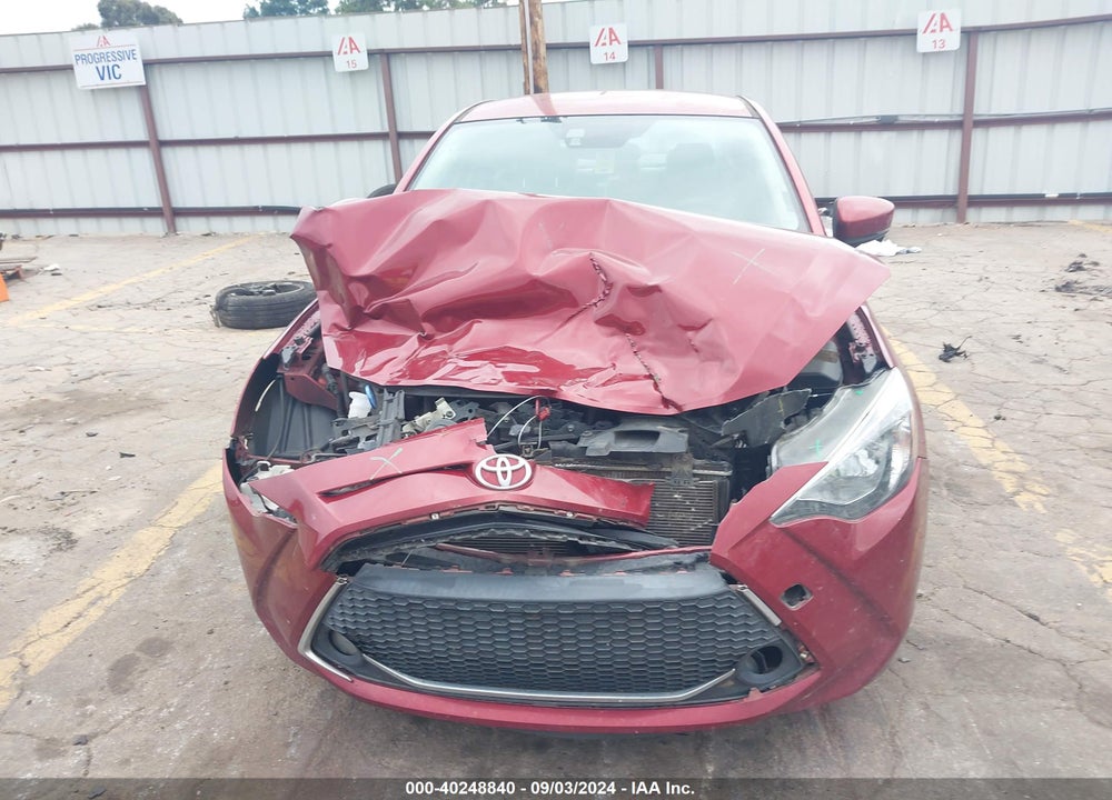 2019 TOYOTA YARIS LE VIN: 3MYDLBYV8KY508862