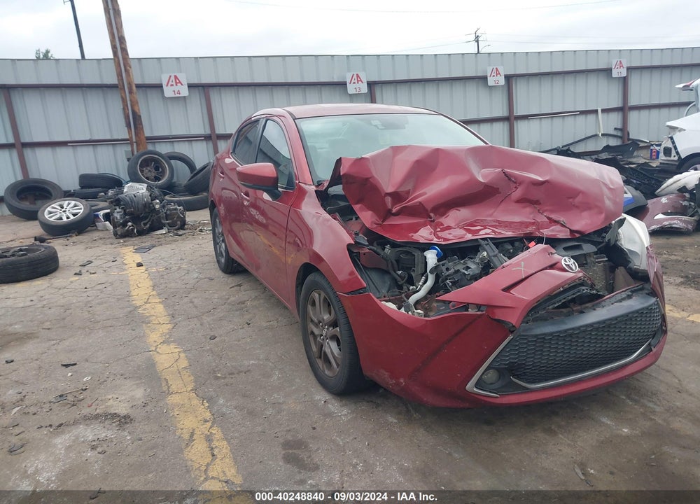 2019 TOYOTA YARIS LE VIN: 3MYDLBYV8KY508862