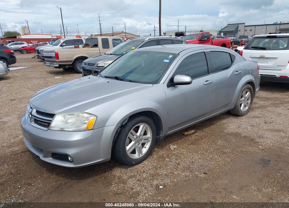 2014 DODGE AVENGER SXT VIN: 1C3CDZCBXEN117361