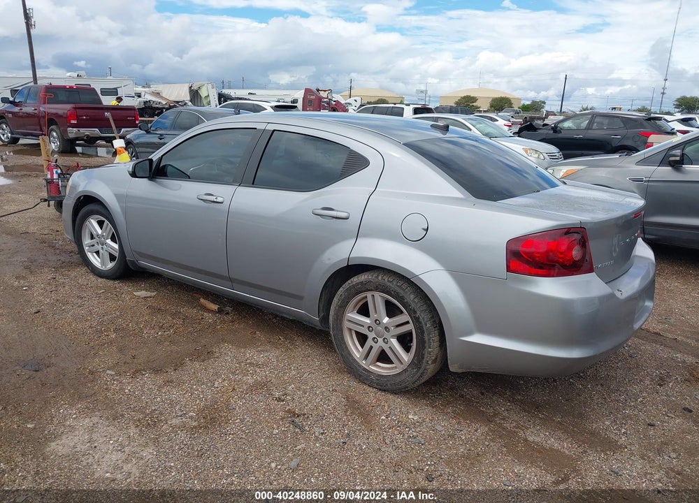 2014 DODGE AVENGER SXT VIN: 1C3CDZCBXEN117361