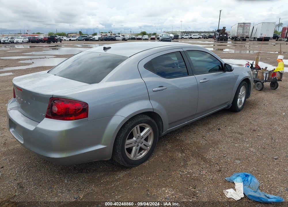 2014 DODGE AVENGER SXT VIN: 1C3CDZCBXEN117361