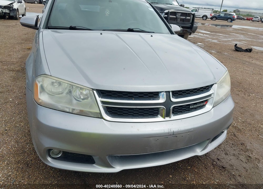 2014 DODGE AVENGER SXT VIN: 1C3CDZCBXEN117361
