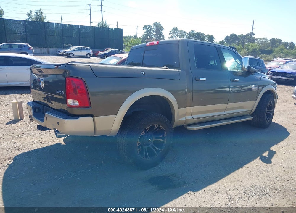 2012 RAM 1500 LAIE LONGHORN/LIMITED EDITION VIN: 1C6RD7PT0CS122183