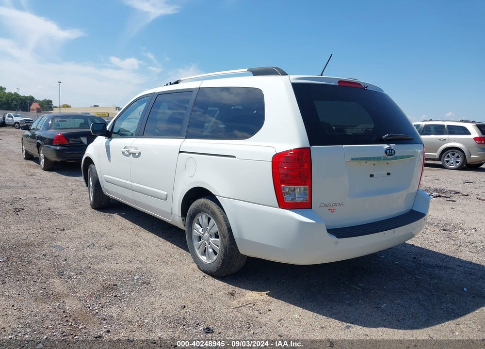 2012 KIA SEDONA LX VIN: KNDMG4C70C6486100
