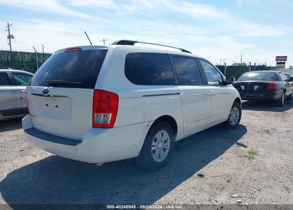 2012 KIA SEDONA LX VIN: KNDMG4C70C6486100