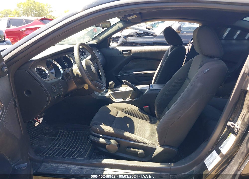 2012 FORD MUSTANG V6 VIN: 1ZVBP8AM6C5223104