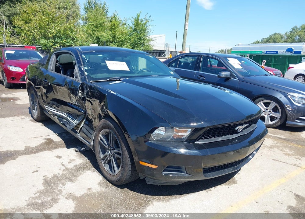 2012 FORD MUSTANG V6 VIN: 1ZVBP8AM6C5223104