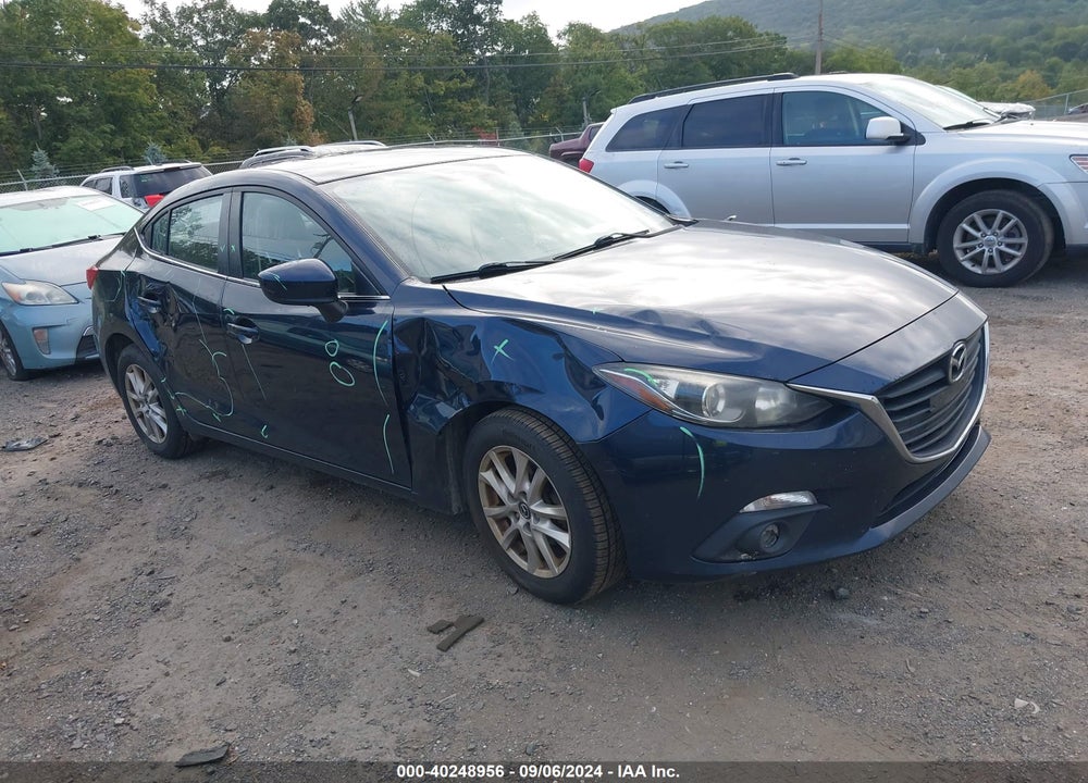 2015 MAZDA 3 I GRAND TOURING VIN: JM1BM1W73F1226219