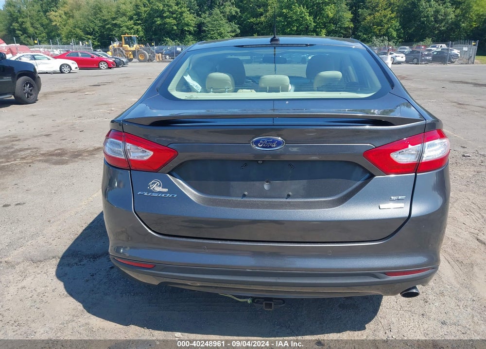 2016 FORD FUSION SE VIN: 3FA6P0HD6GR288121