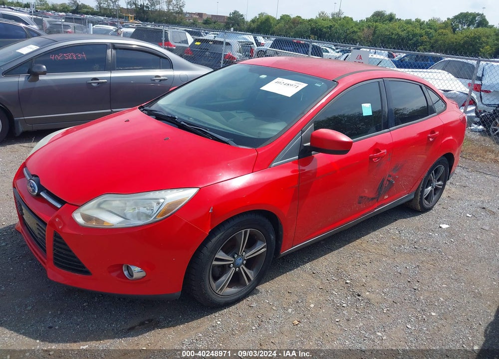 2012 FORD FOCUS VIN: 1FAHP3F22CL120285