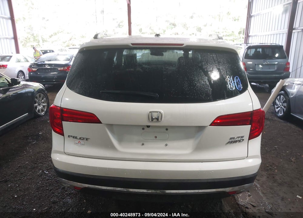 2017 HONDA PILOT ELITE VIN: 5FNYF6H03HB098303
