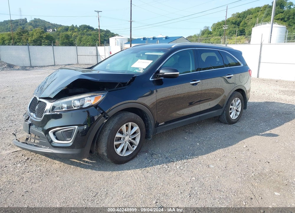 2016 KIA SORENTO 2.4L LX VIN: 5XYPGDA36GG044177