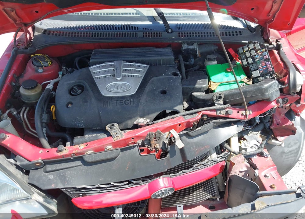 2005 KIA RIO VIN: KNADC125456383837