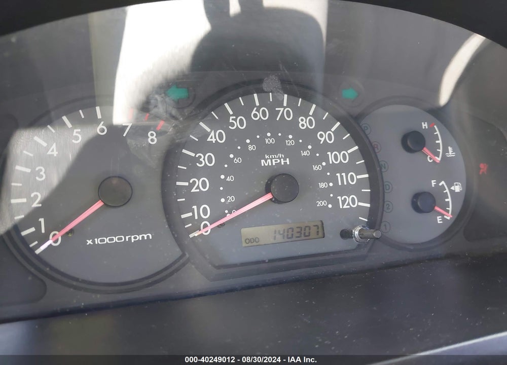 2005 KIA RIO VIN: KNADC125456383837
