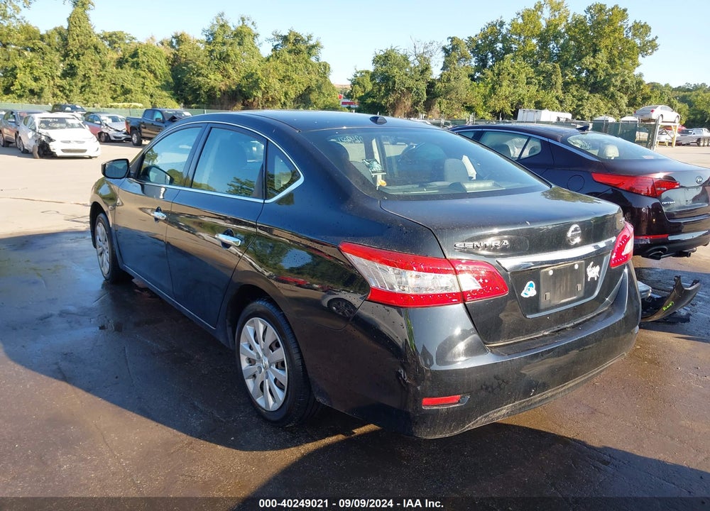 2015 NISSAN SENTRA SV VIN: 3N1AB7AP7FL679329