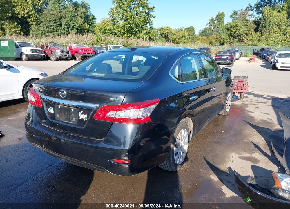 2015 NISSAN SENTRA SV VIN: 3N1AB7AP7FL679329