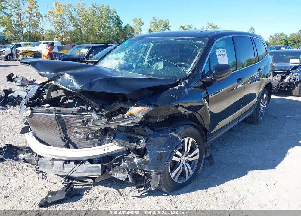 2018 HONDA PILOT EX-L VIN: 5FNYF6H54JB012904