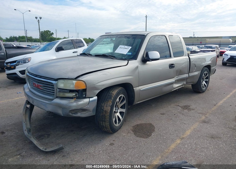 2002 GMC SIERRA 1500 SLE VIN: 2GTEC19T921387977