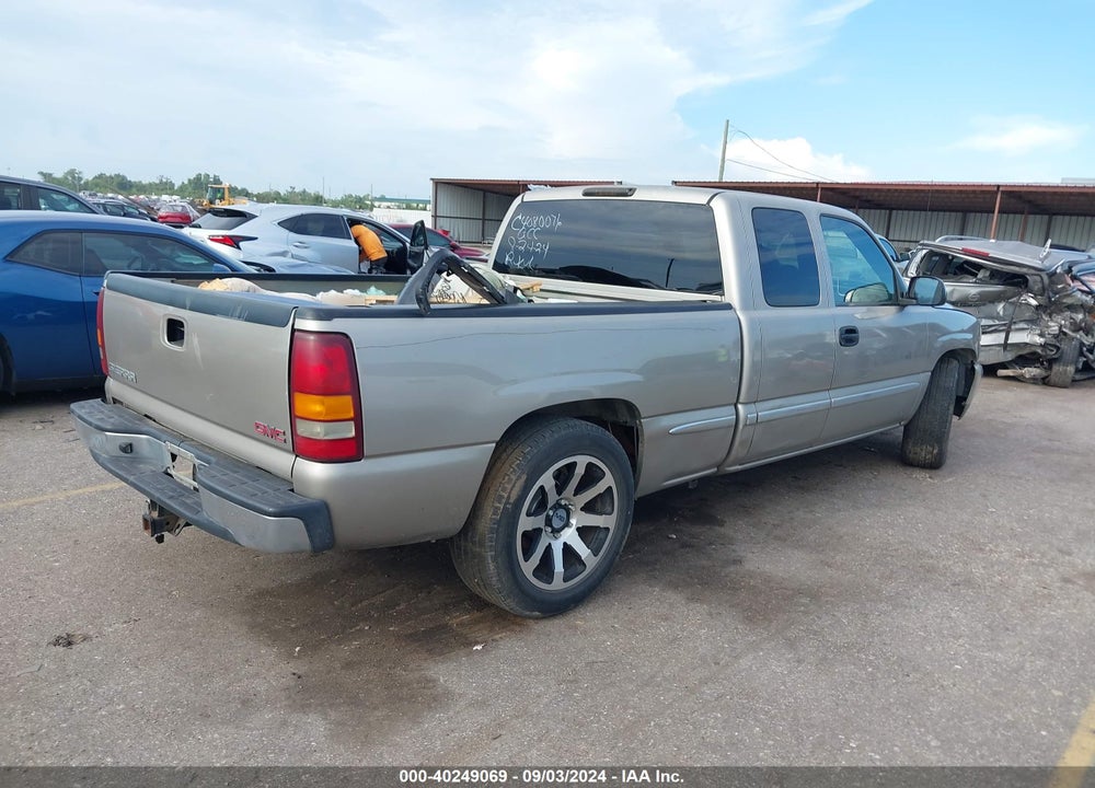 2002 GMC SIERRA 1500 SLE VIN: 2GTEC19T921387977