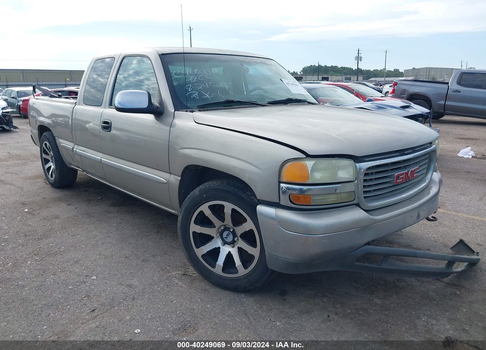 2002 GMC SIERRA 1500 SLE VIN: 2GTEC19T921387977