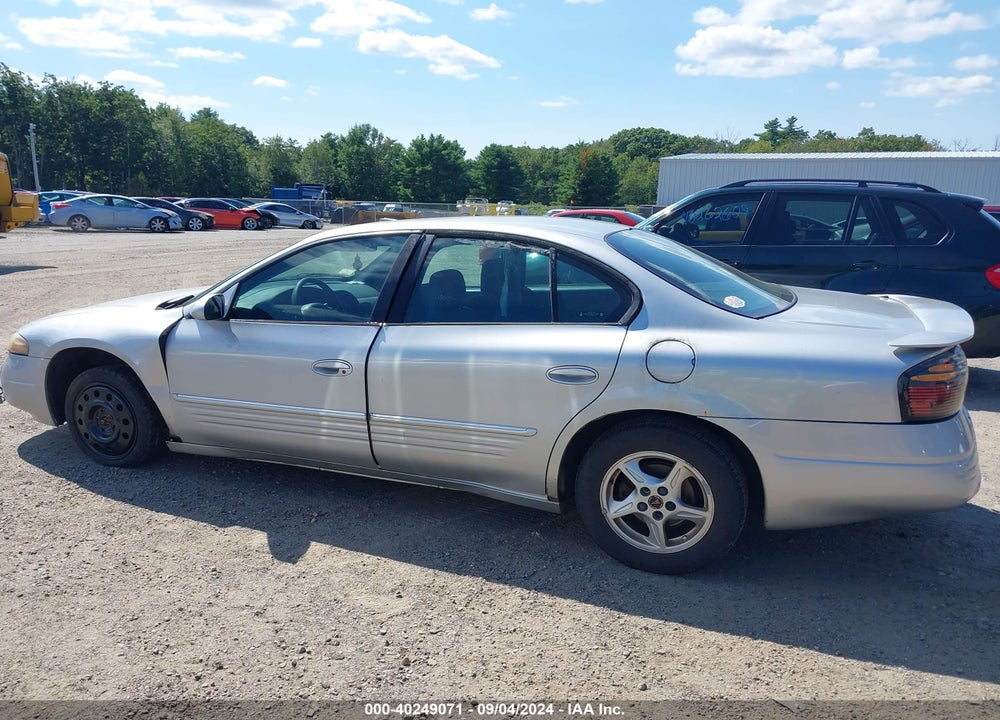 2002 PONTIAC BONNEVILLE SE VIN: 1G2HX54K124221338