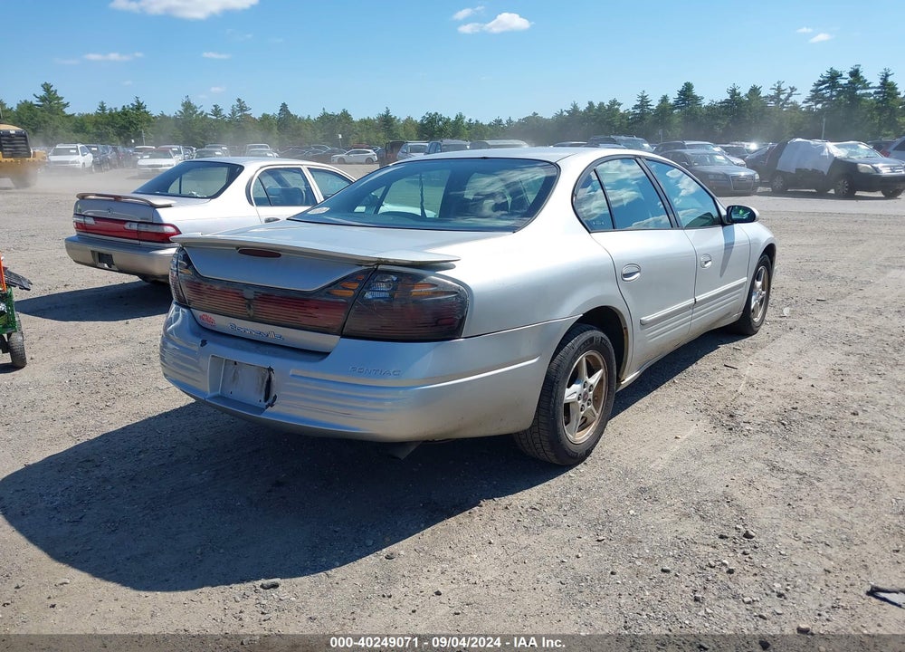 2002 PONTIAC BONNEVILLE SE VIN: 1G2HX54K124221338