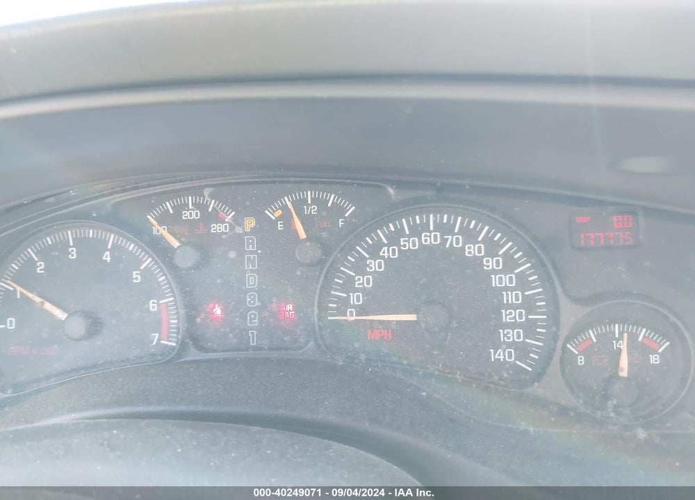 2002 PONTIAC BONNEVILLE SE VIN: 1G2HX54K124221338