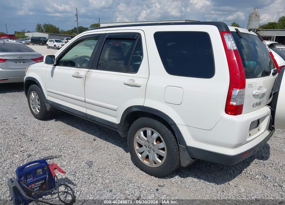 2006 HONDA CR-V SE VIN: SHSRD78926U425049