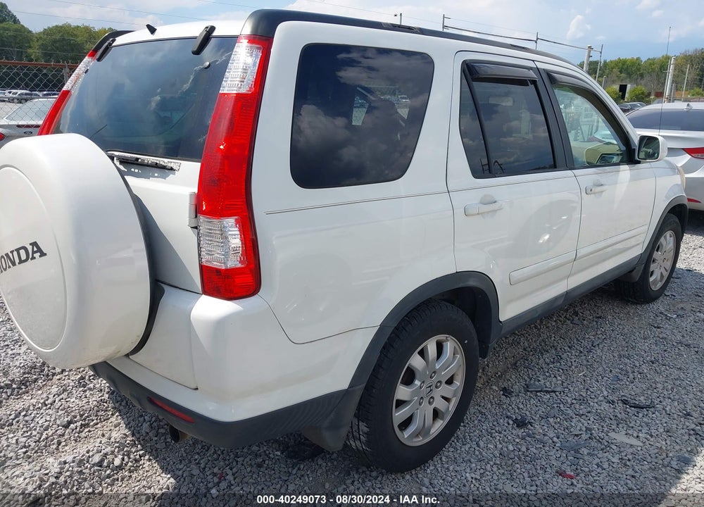 2006 HONDA CR-V SE VIN: SHSRD78926U425049