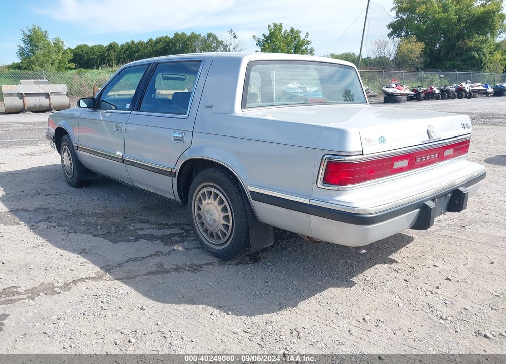 1990 DODGE DYNASTY VIN: 1B3XC56R8LD712974