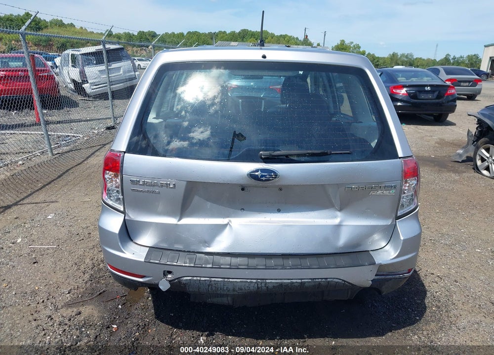 2012 SUBARU FORESTER 2.5X VIN: JF2SHAAC1CH456063
