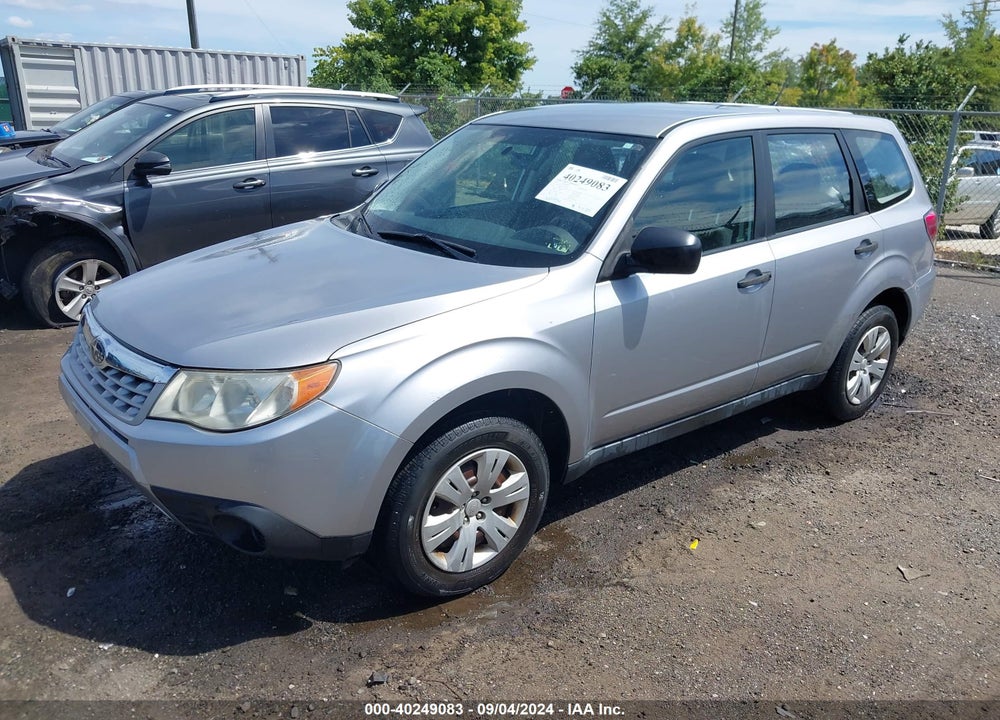 2012 SUBARU FORESTER 2.5X VIN: JF2SHAAC1CH456063