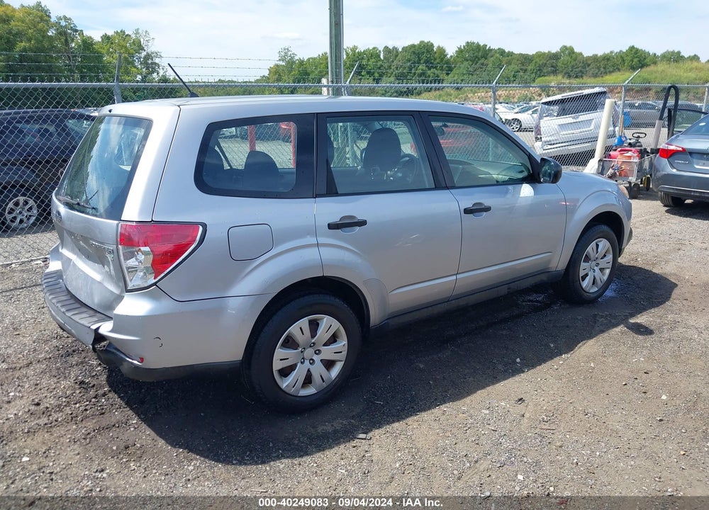 2012 SUBARU FORESTER 2.5X VIN: JF2SHAAC1CH456063