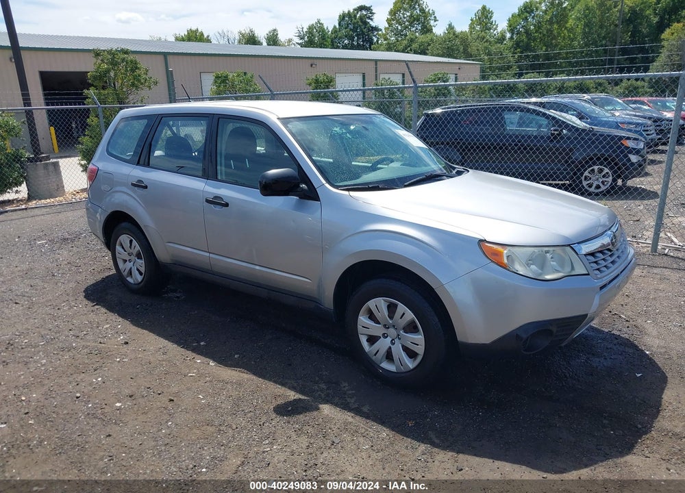 2012 SUBARU FORESTER 2.5X VIN: JF2SHAAC1CH456063