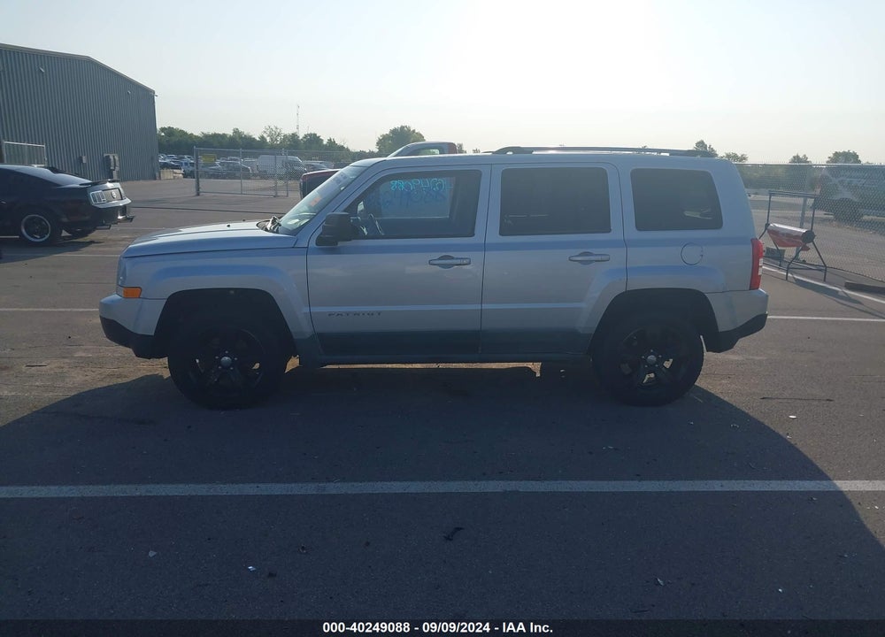 2011 JEEP PATRIOT LATITUDE X VIN: 1J4NF4GB5BD142109