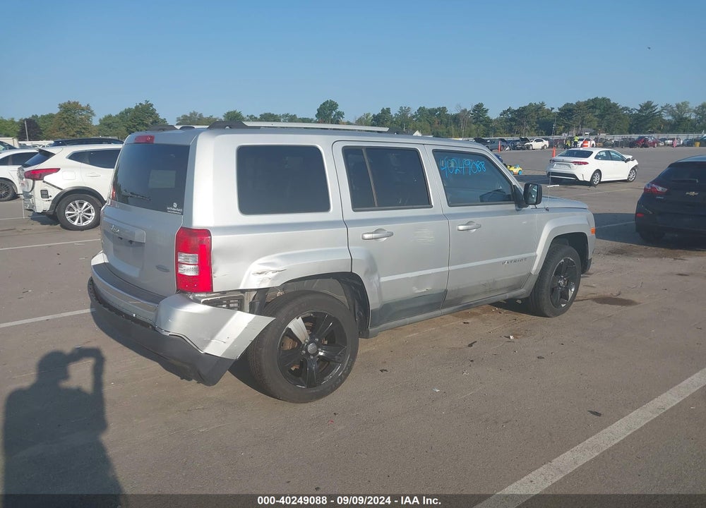 2011 JEEP PATRIOT LATITUDE X VIN: 1J4NF4GB5BD142109
