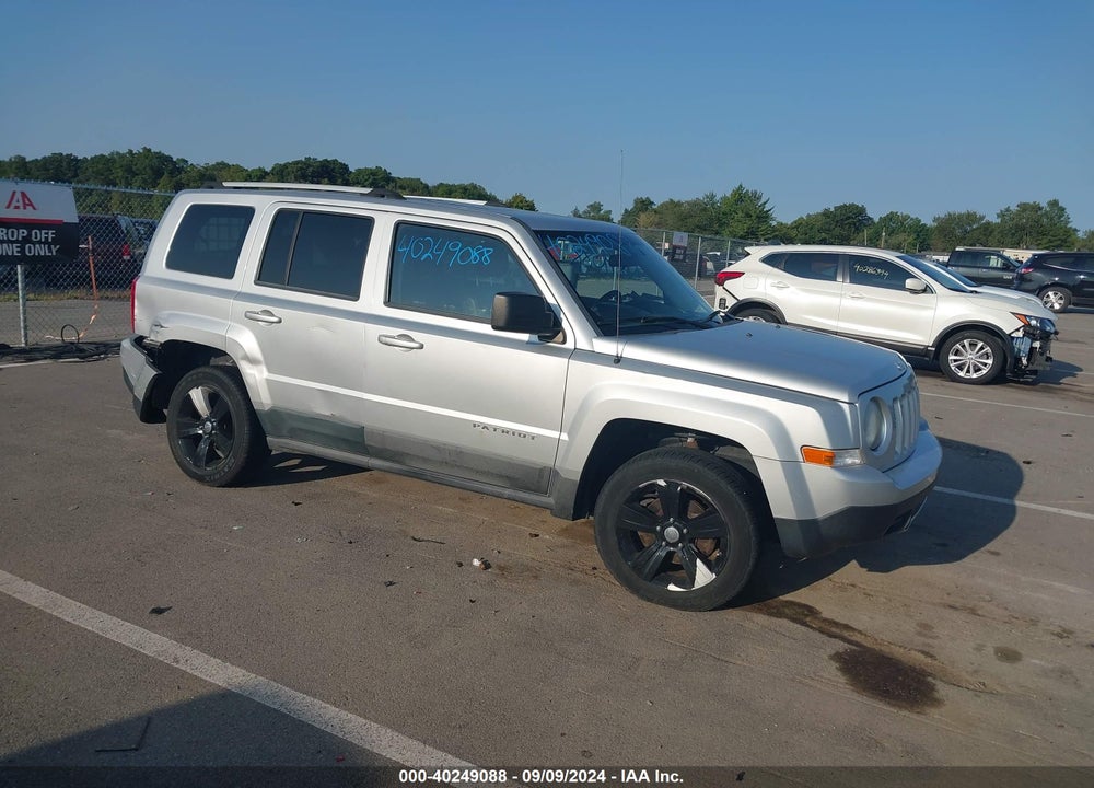 2011 JEEP PATRIOT LATITUDE X VIN: 1J4NF4GB5BD142109