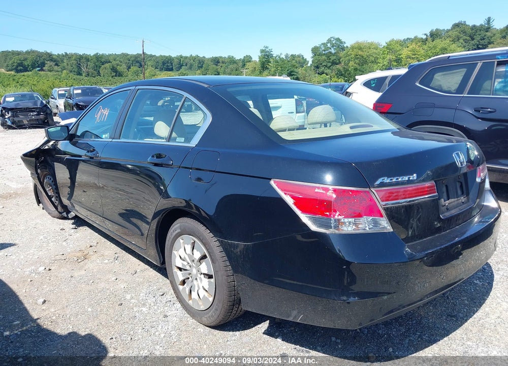 2012 HONDA ACCORD 2.4 LX VIN: 1HGCP2F32CA043079