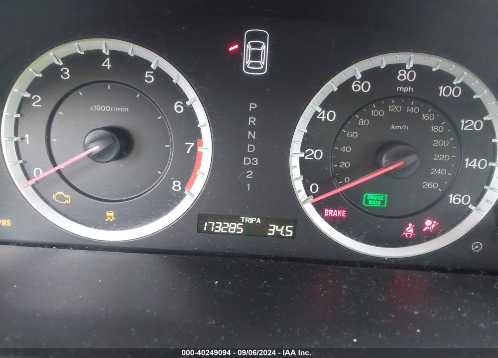 2012 HONDA ACCORD 2.4 LX VIN: 1HGCP2F32CA043079